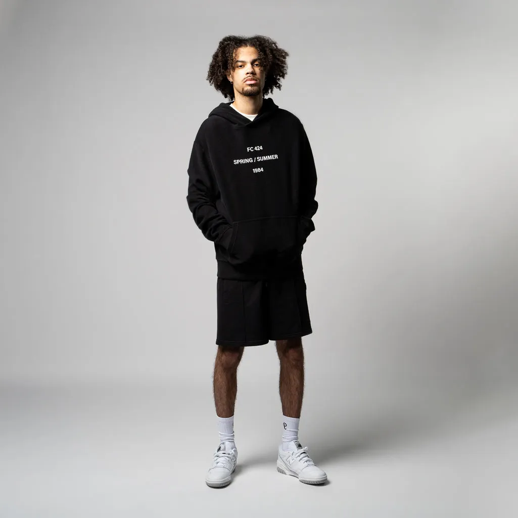 424 FC 1984 Logo Hoodie - Black/White