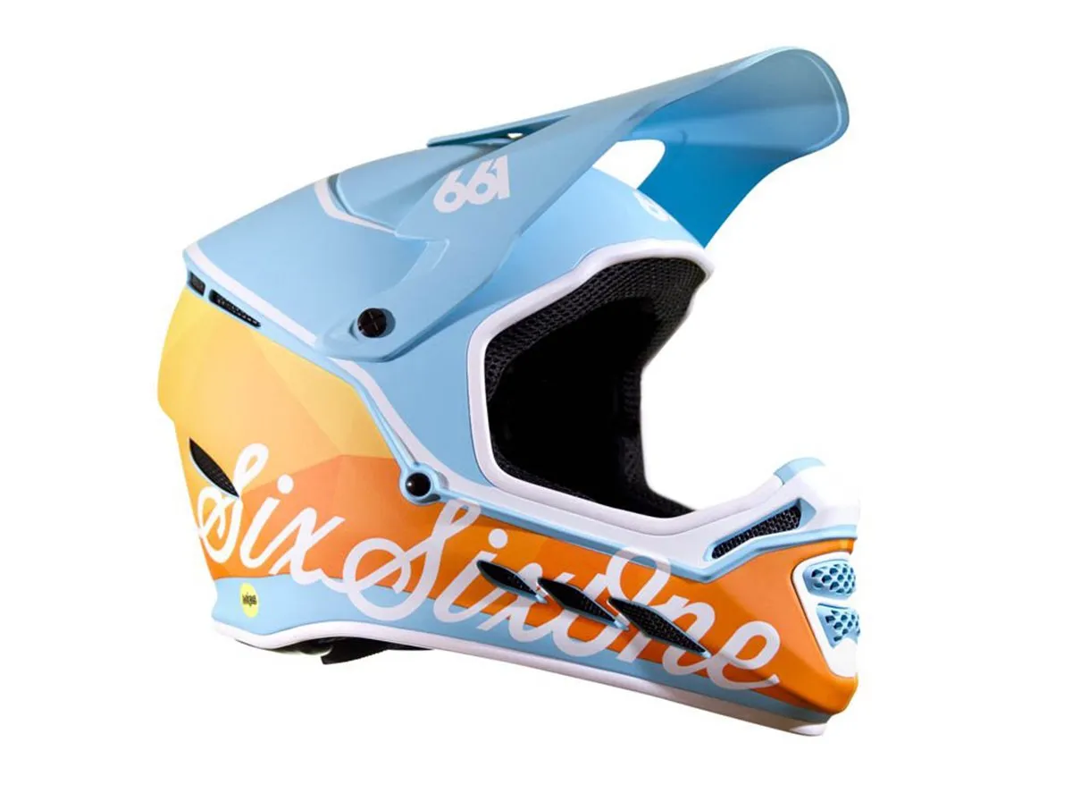 661 Reset MIPS Full Face Helmet - Geo Blorange