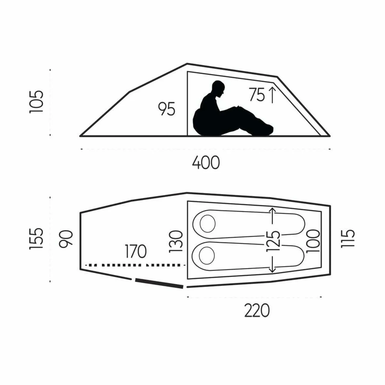 Abisko Shape 2 Tent