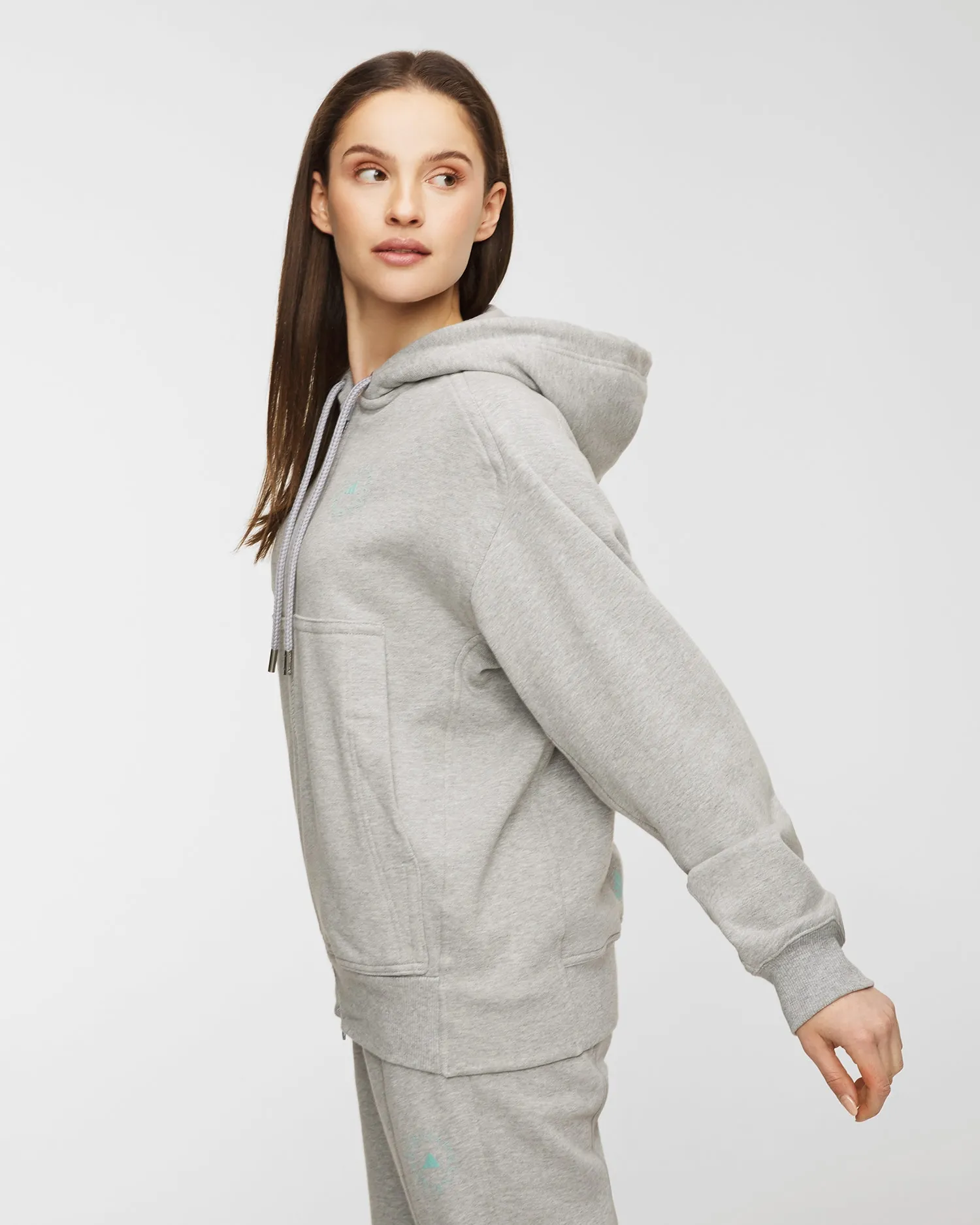 ADIDAS BY STELLA McCARTNEY ASMC SC FZ hoodie HA8966-mgreyh