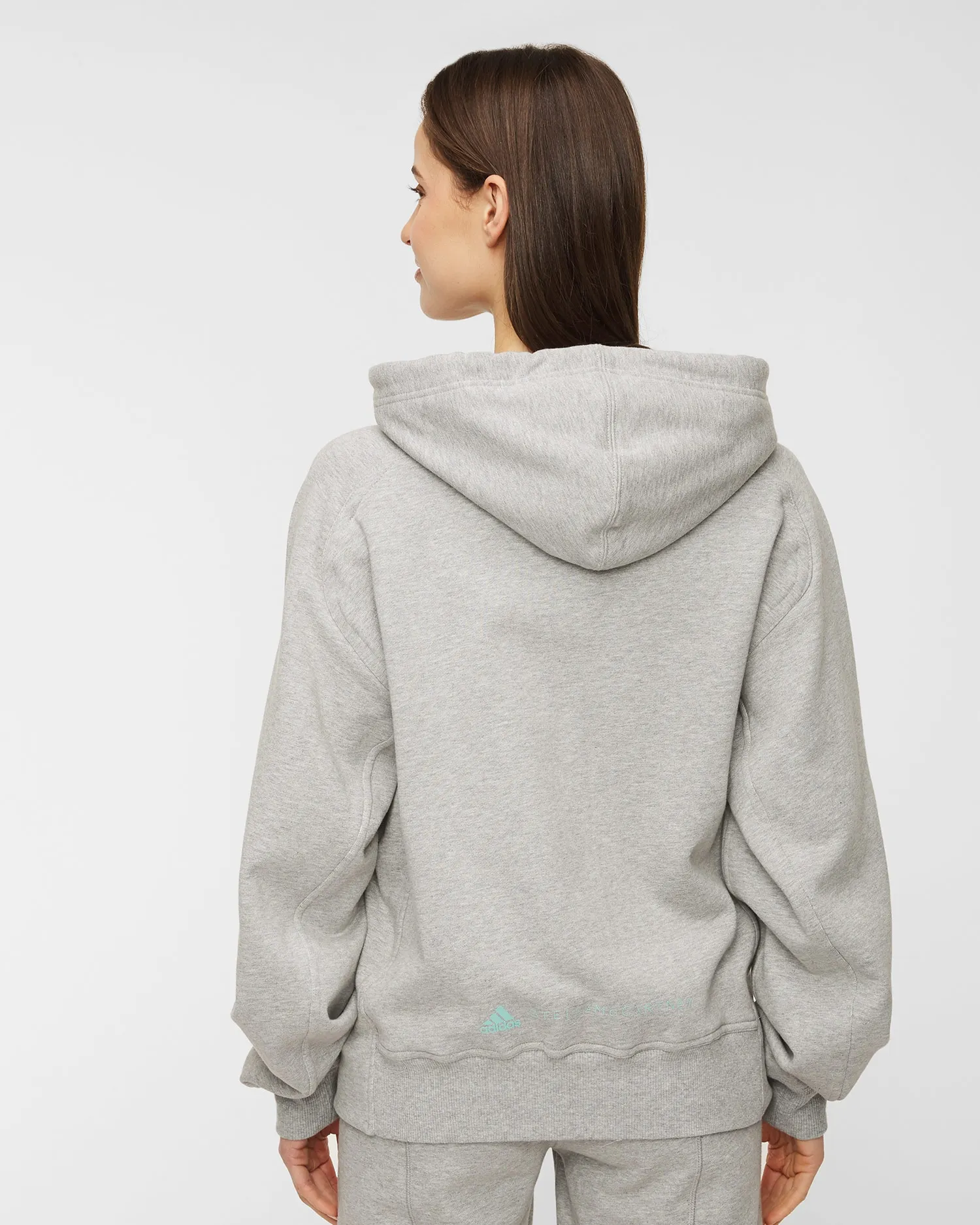 ADIDAS BY STELLA McCARTNEY ASMC SC FZ hoodie HA8966-mgreyh