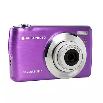 Agfa Realishot DC8200 Digital Camera with 16GB SD Card & Camera Bag - Purple | Kaleidoscope