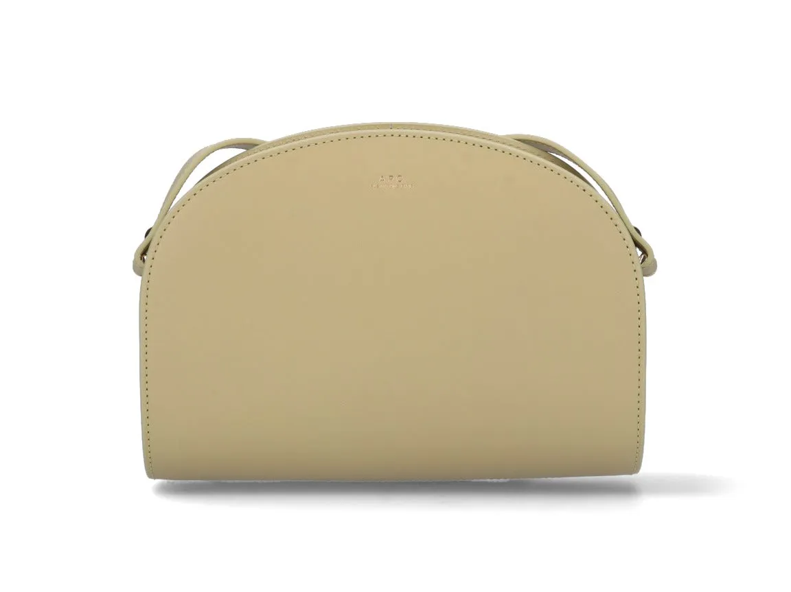 A.P.C. Demi Lune Zipped Crossbody Bag