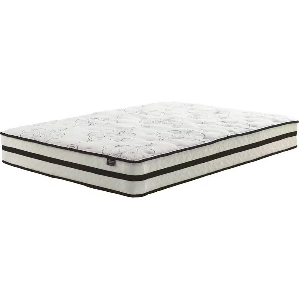 Ashley Signature Design Chime 10 inch Medium Hybrid Mattress In a Box