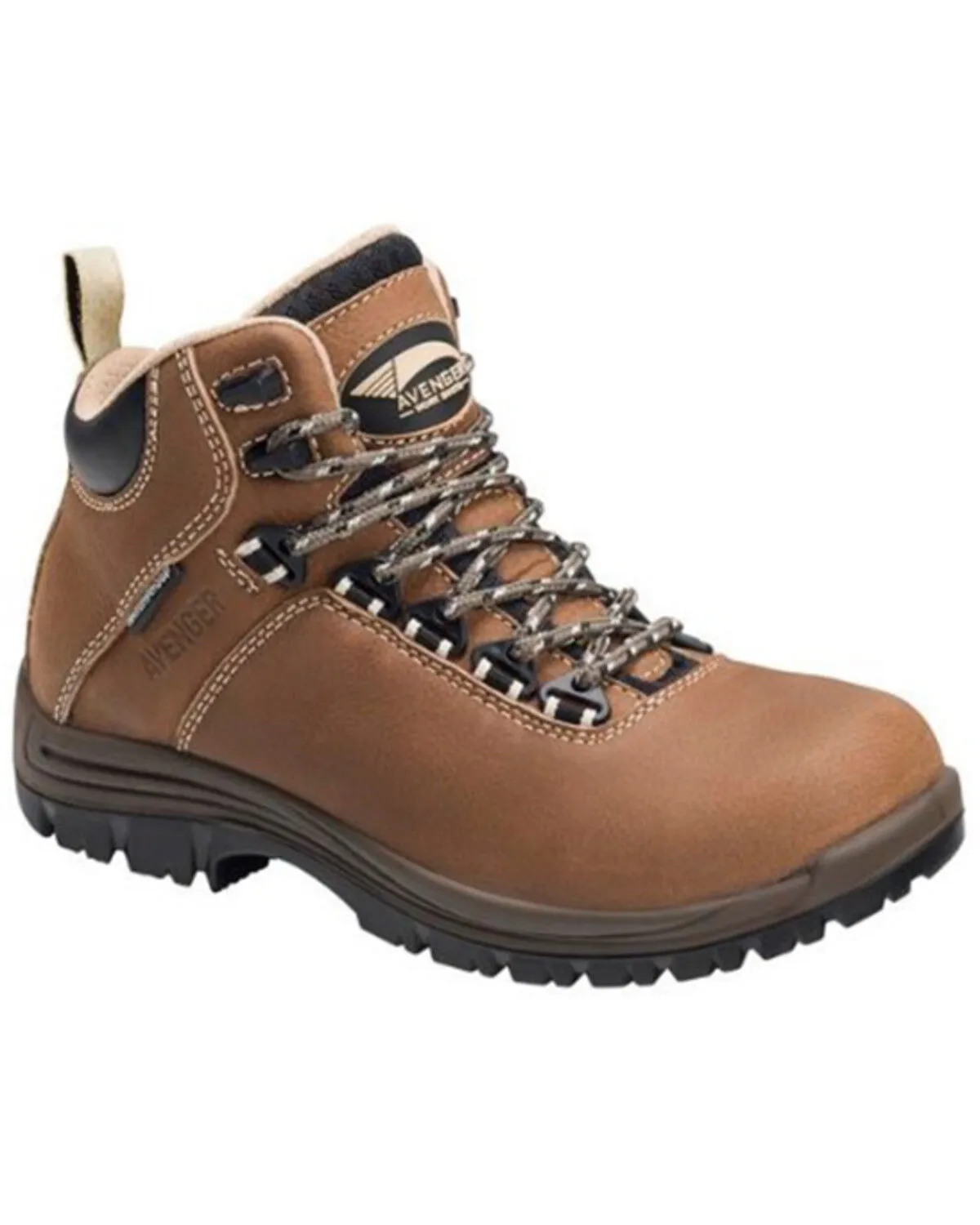 Avenger Men's Breaker Mid 6" Lace-Up Work Boot - Composite Safety Toe