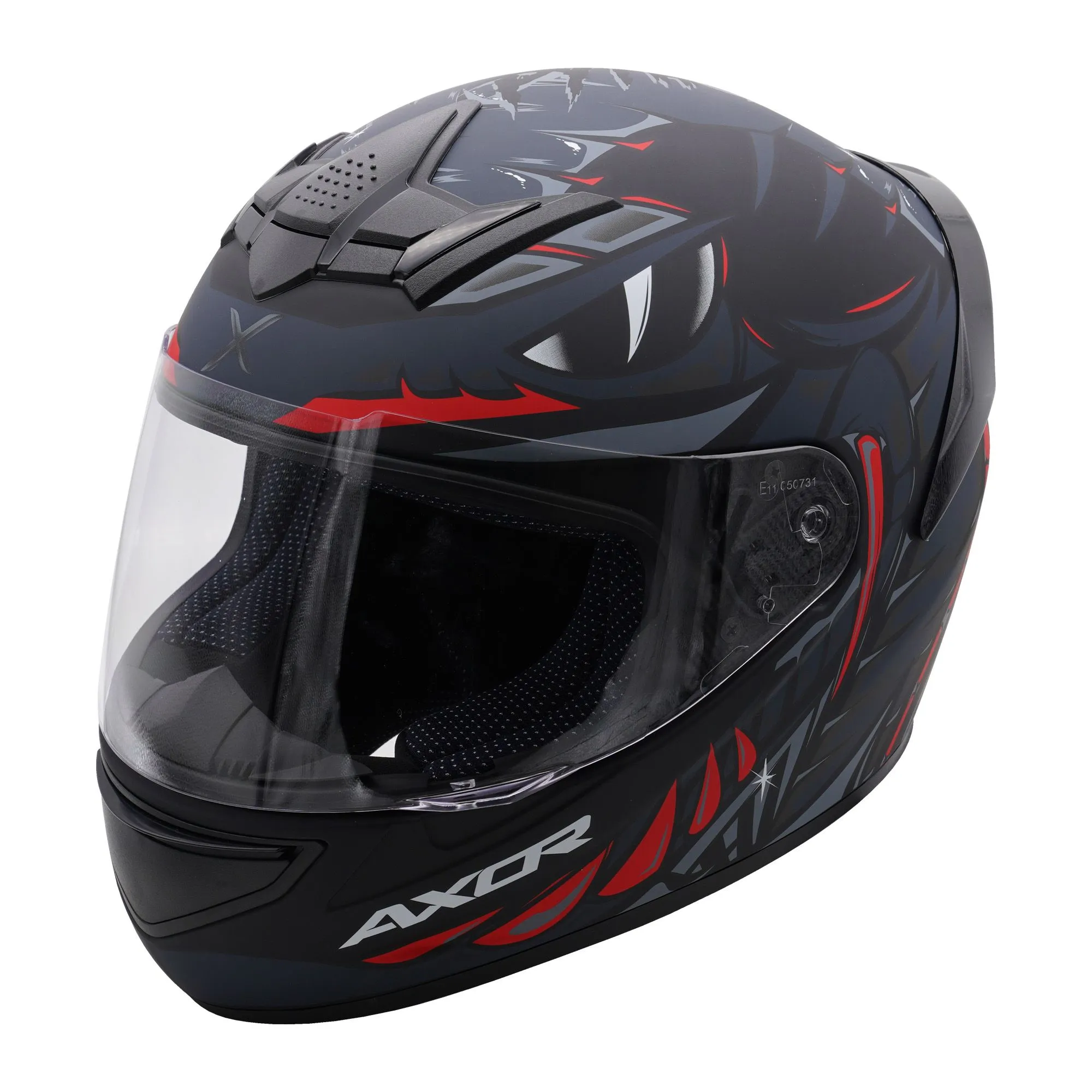 Axor Rage Python Helmet - Black/Grey/Red