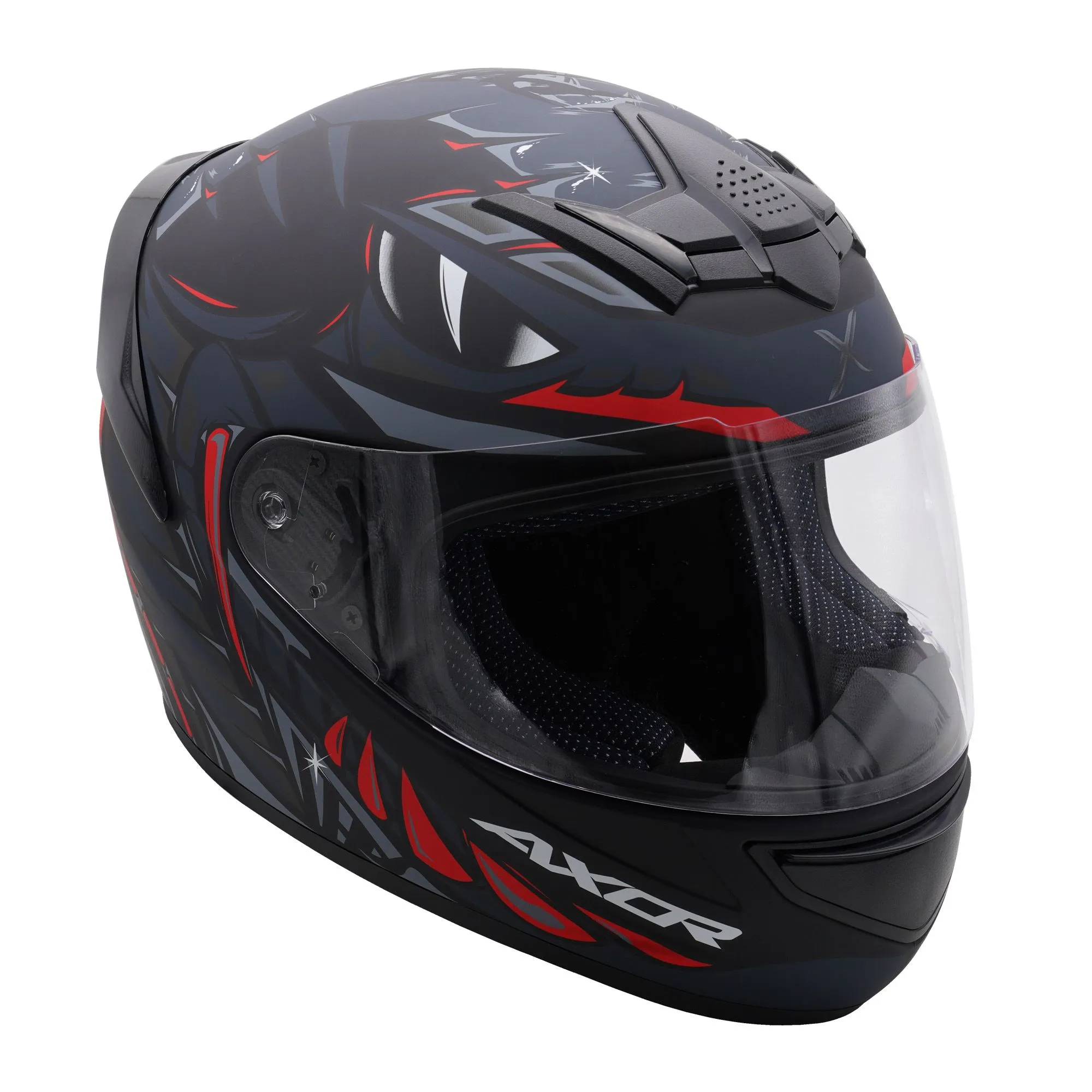 Axor Rage Python Helmet - Black/Grey/Red