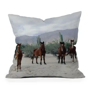 Baha De Los Angeles Indoor / Outdoor Throw Pillows (DS) DD