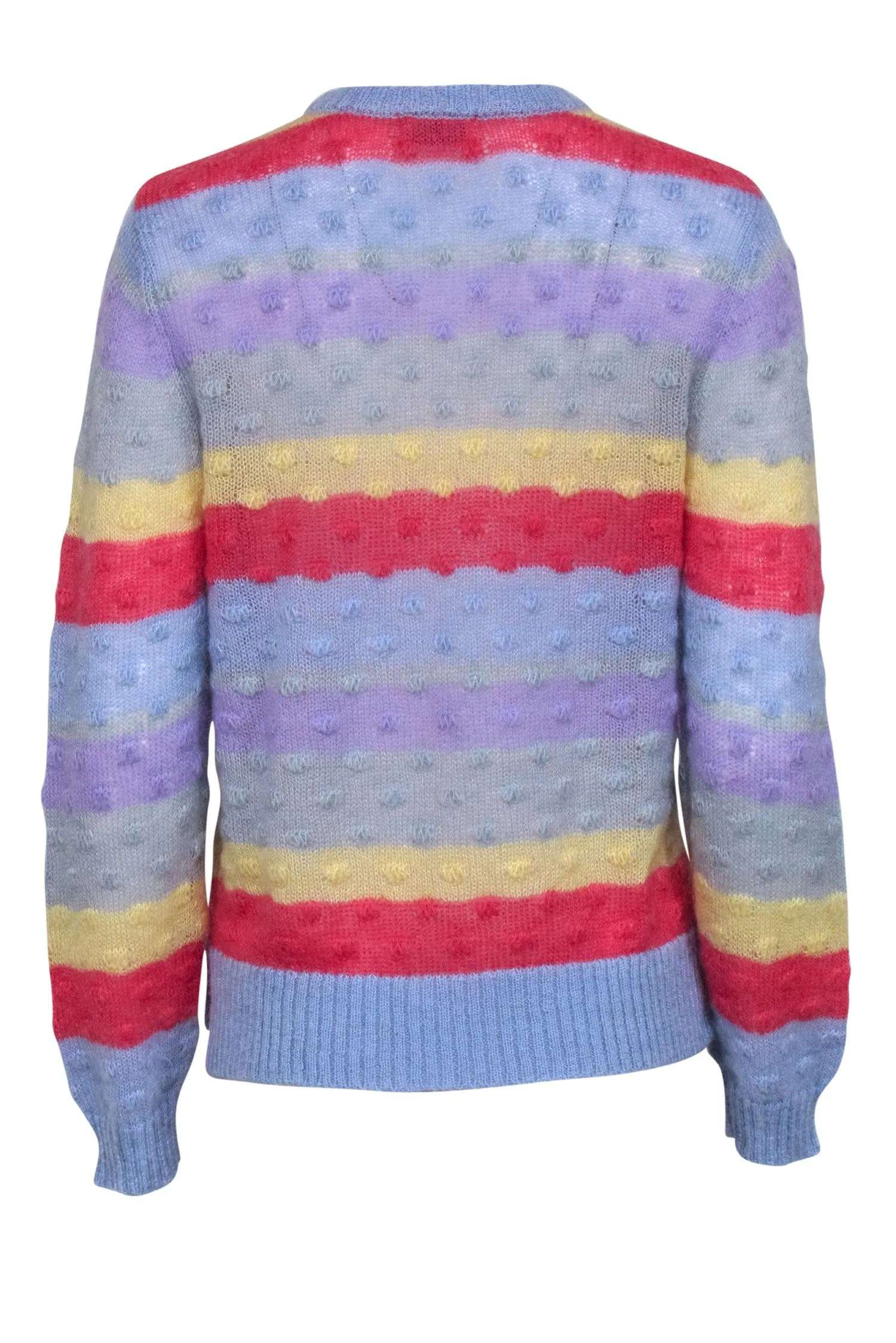 Baum Und Pferdgarten - Multicolor Stripe Mohair Blend Sweater Sz MS