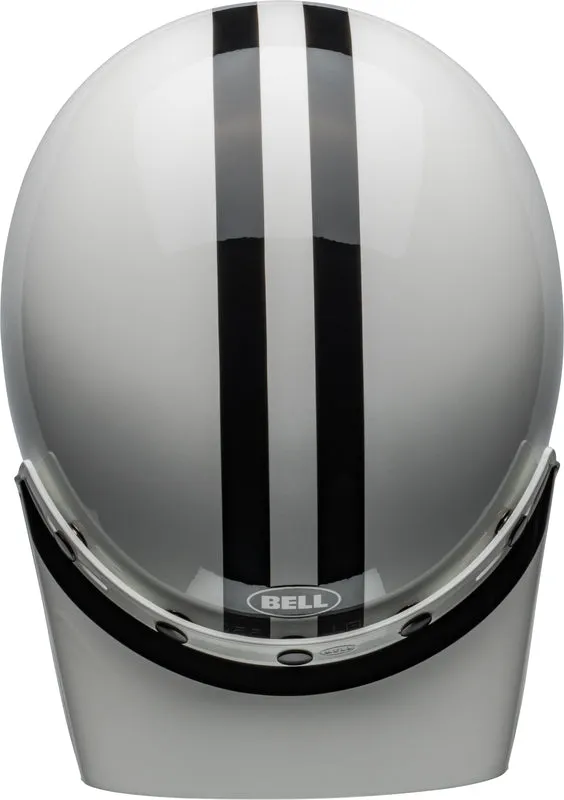 Bell Moto-3 Helmet - Steve McQueen Gloss White/Black