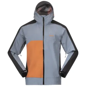 Bergans Men's Vaagaa Light 3L Shell Jacket Husky Blue/Black/Faded Orange | Buy Bergans Men's Vaagaa Light 3L Shell Jac