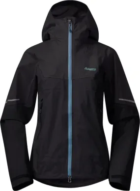 Bergans Women's Senja 3L Jacket Black/Dark Shadow Grey/Smoke Blue | Buy Bergans Women's Senja 3L Jacket Black/Dark Sha