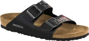 Birkenstock mules Arizona kylo ren black red