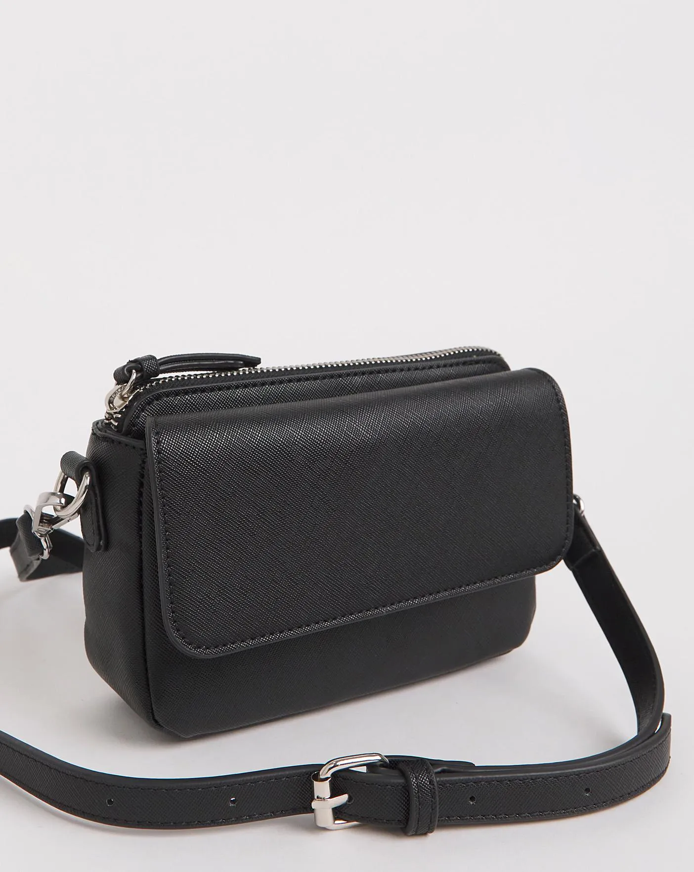 Black Multi Compartment Camera Bag