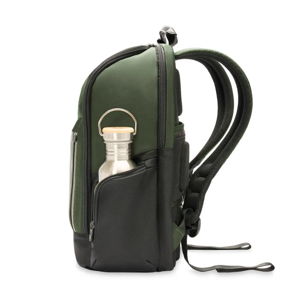 Briggs & Riley Recycled Day Bag Medium Widemouth Backpack  