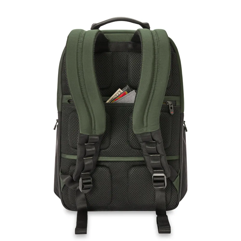 Briggs & Riley Recycled Day Bag Medium Widemouth Backpack  