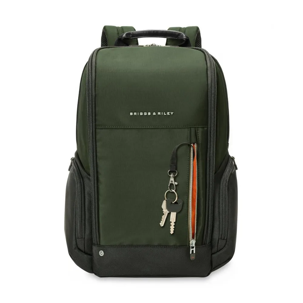 Briggs & Riley Recycled Day Bag Medium Widemouth Backpack  