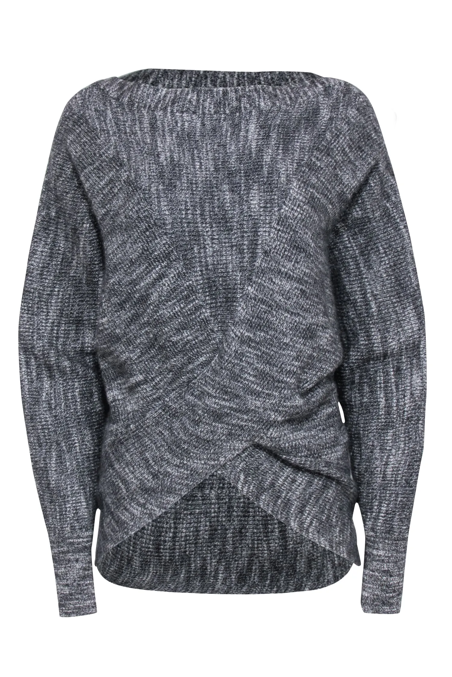 Brochu Walker - Grey Cashmere & Wool Blend Sweater Sz M