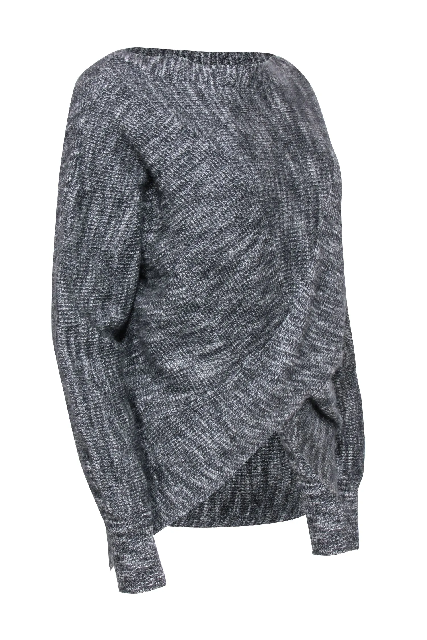 Brochu Walker - Grey Cashmere & Wool Blend Sweater Sz M