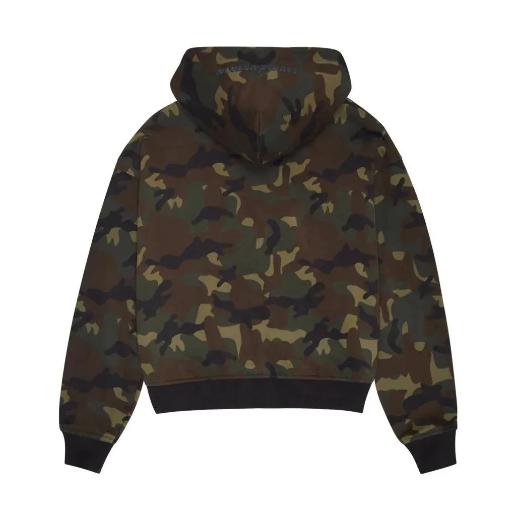 Broken Planet Market Camo Planet Zip Up Hoodie