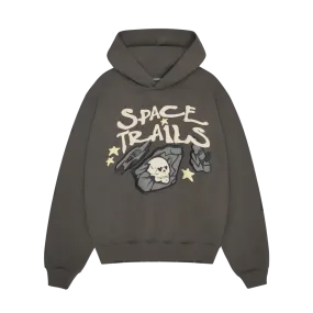 Broken Planet Market Hoodie 'Space Trails' - Beluga Grey