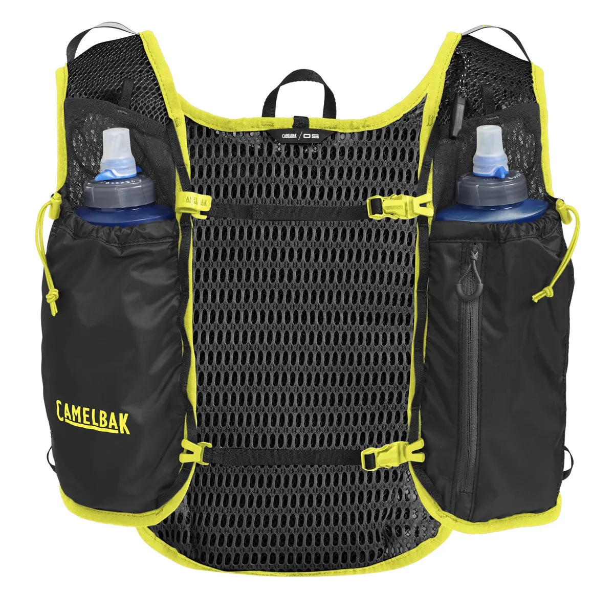 Camelbak Trail Run Vest 7L with 2 x 500ml Quick Stow Flasks