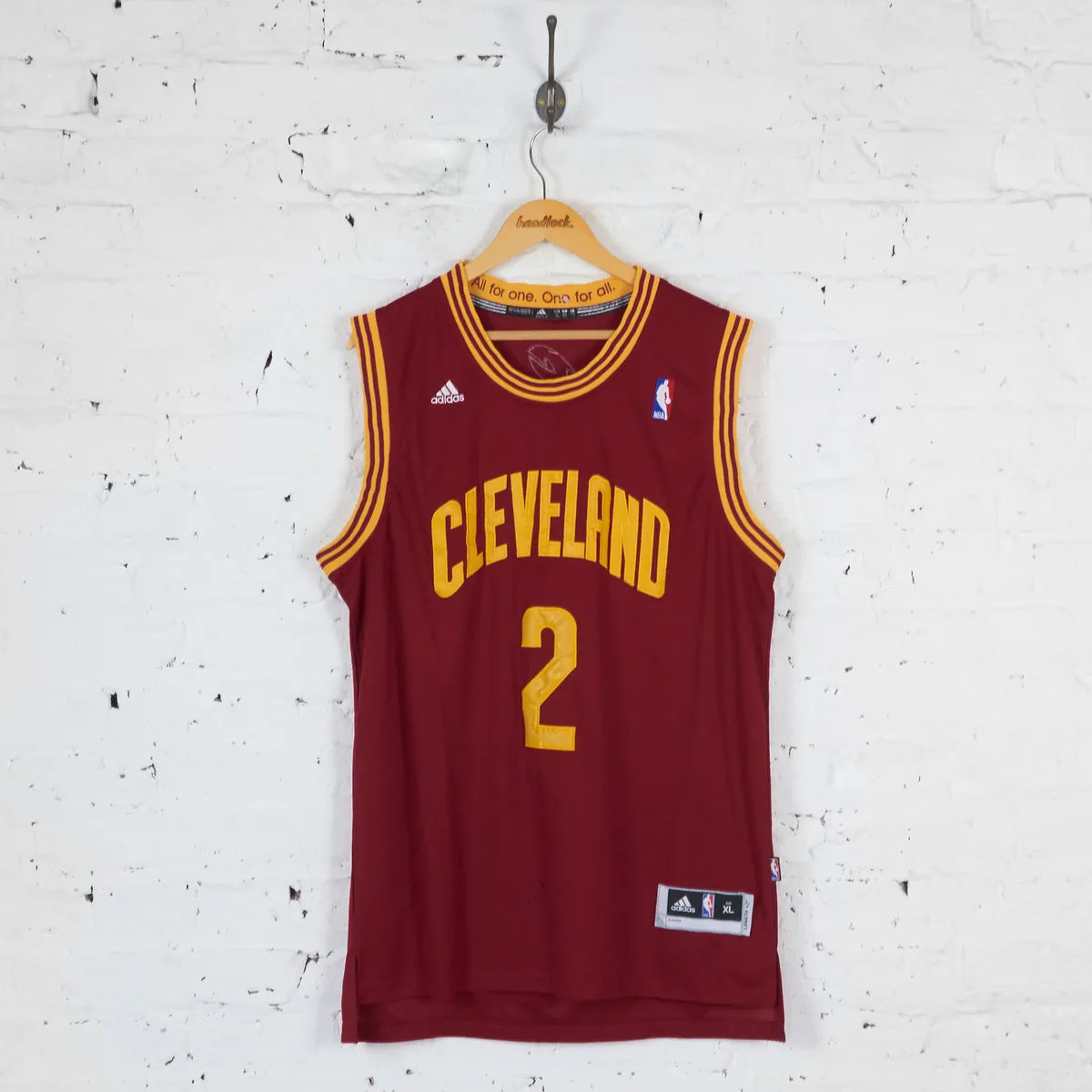 Cleveland Cavaliers Irving Adidas Basketball Vest Jersey - Maroon - XL