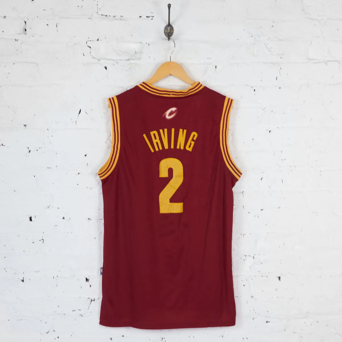 Cleveland Cavaliers Irving Adidas Basketball Vest Jersey - Maroon - XL