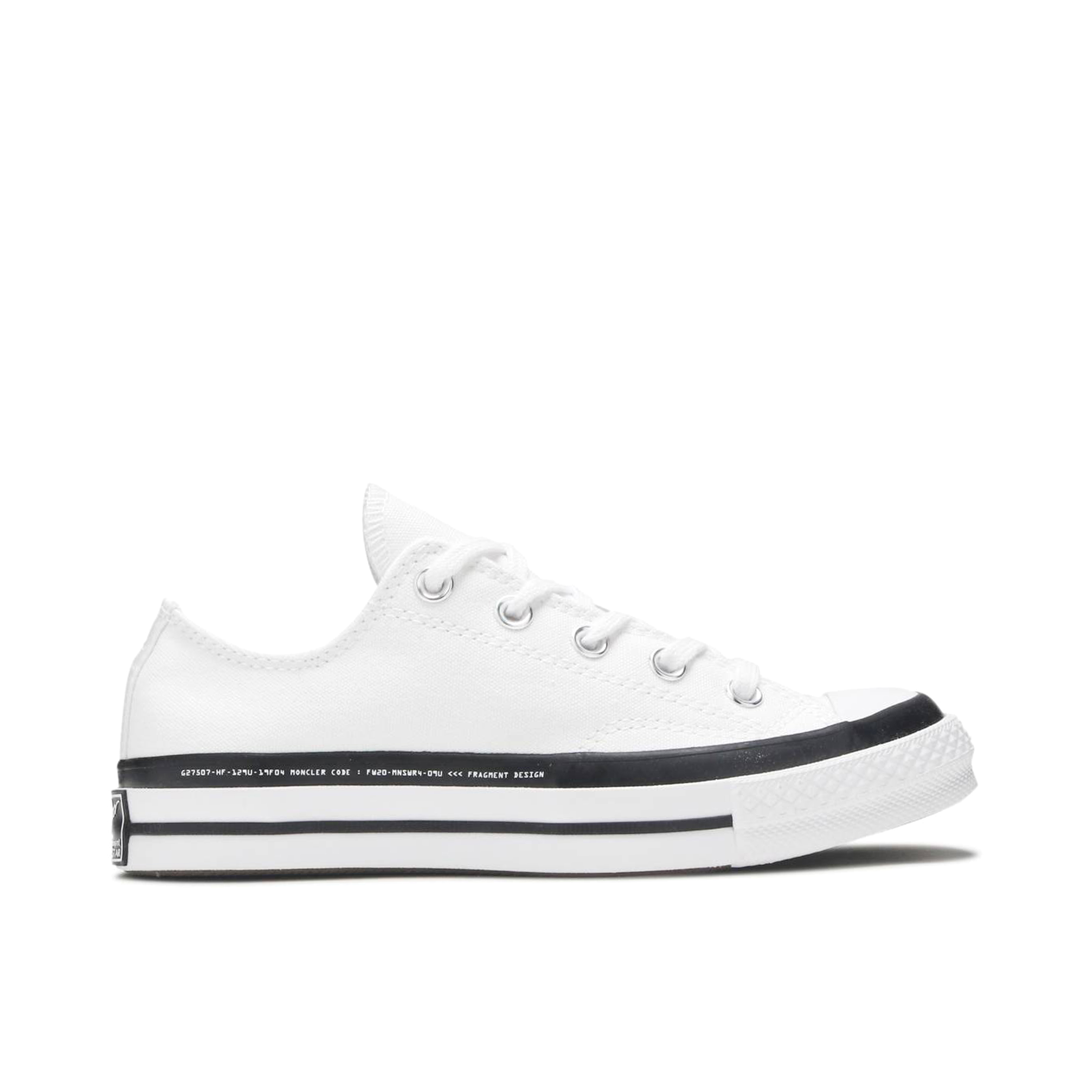 Converse Chuck Taylor All-Star 70 Ox x Moncler x Fragment White | 169070C | Laced