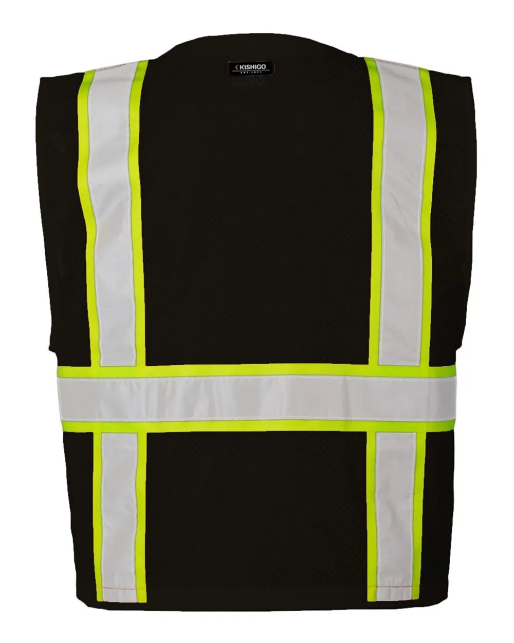 Custom Embroidery - Kishigo - EV Series Enhanced Visibility Multi-Pocket Mesh Vest - B100-111