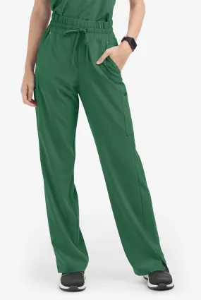 Easy STRETCH Ellie Women's 5-Pocket High Waisted Wide Leg Scrub Pants