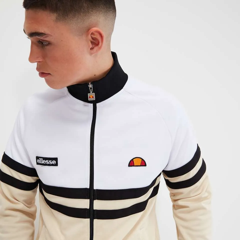 Ellesse Men’s Rimini Track Jacket – White/Off White (SHR00892-623)