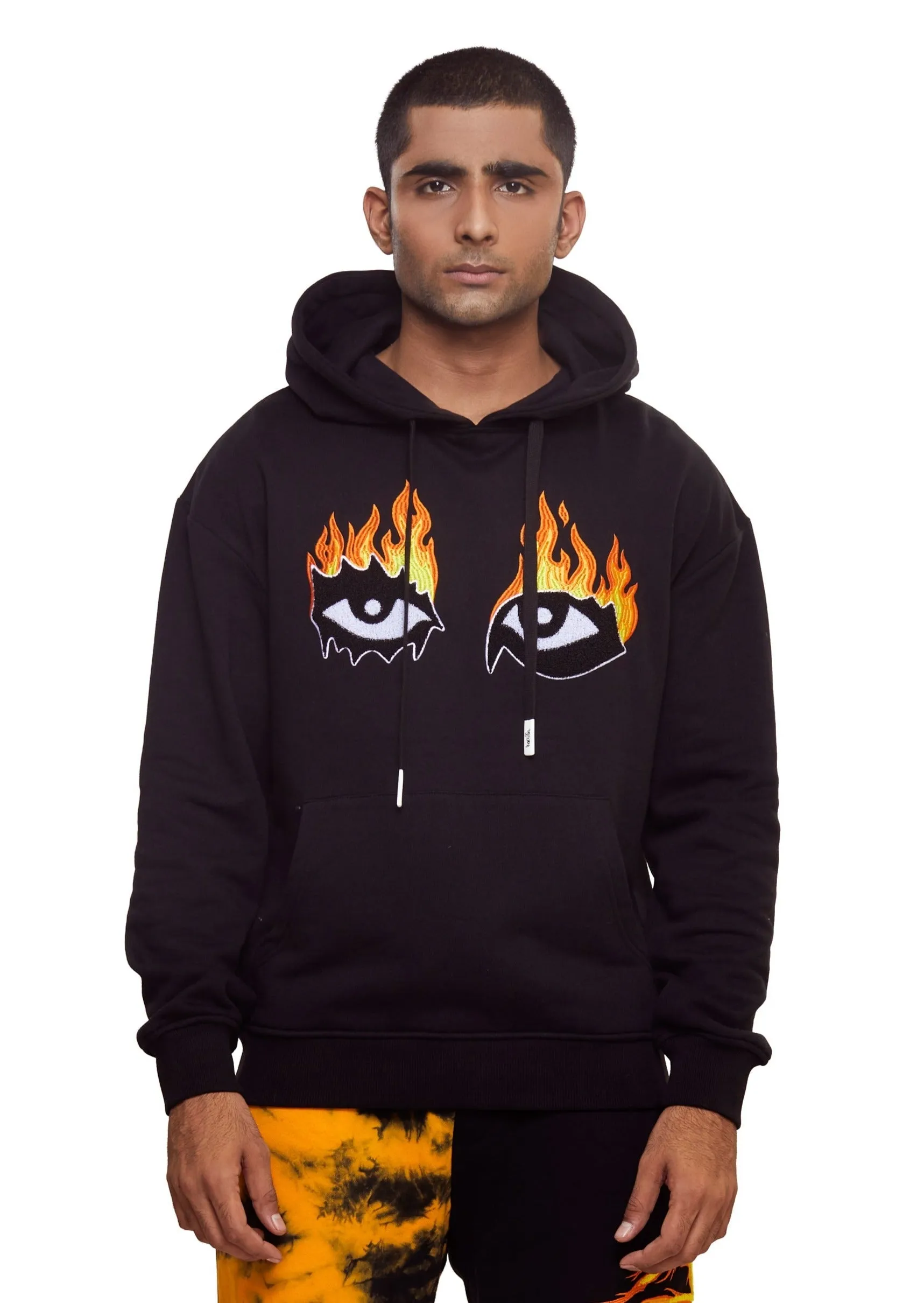 Eyes On Fire Hoodie