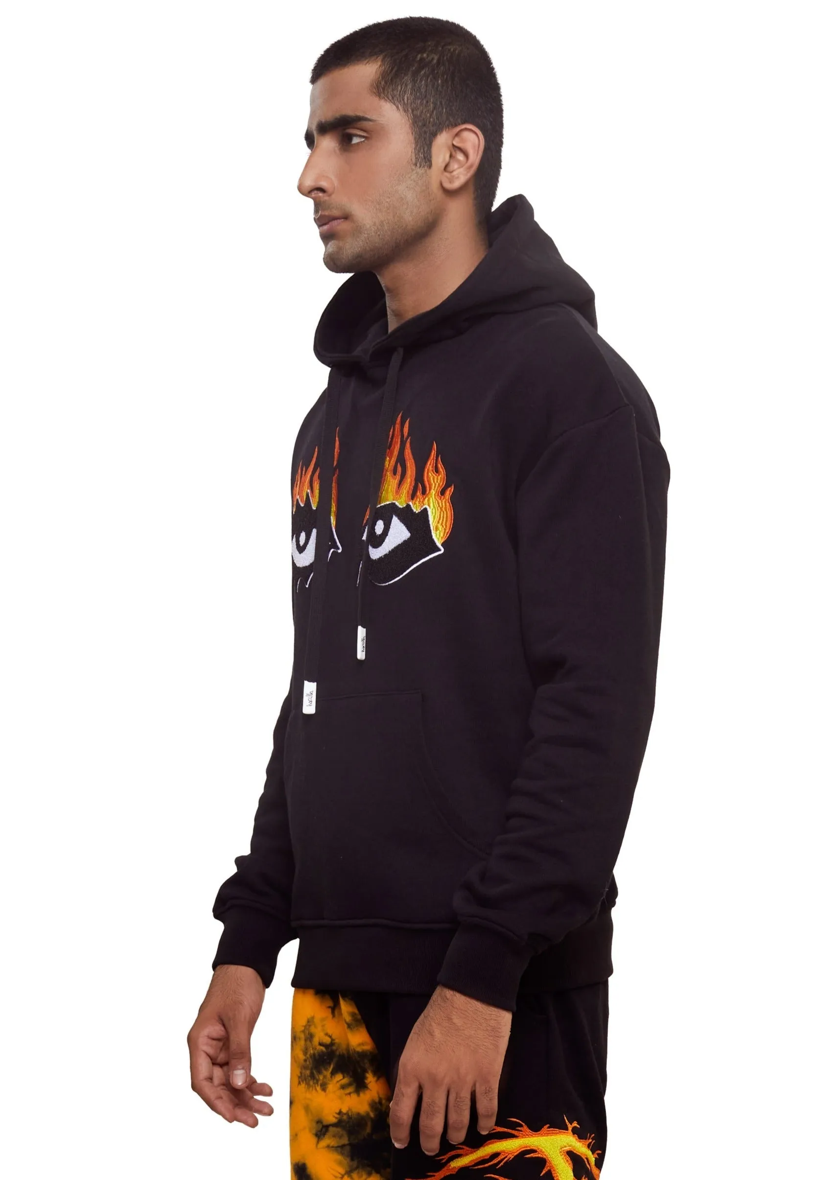 Eyes On Fire Hoodie