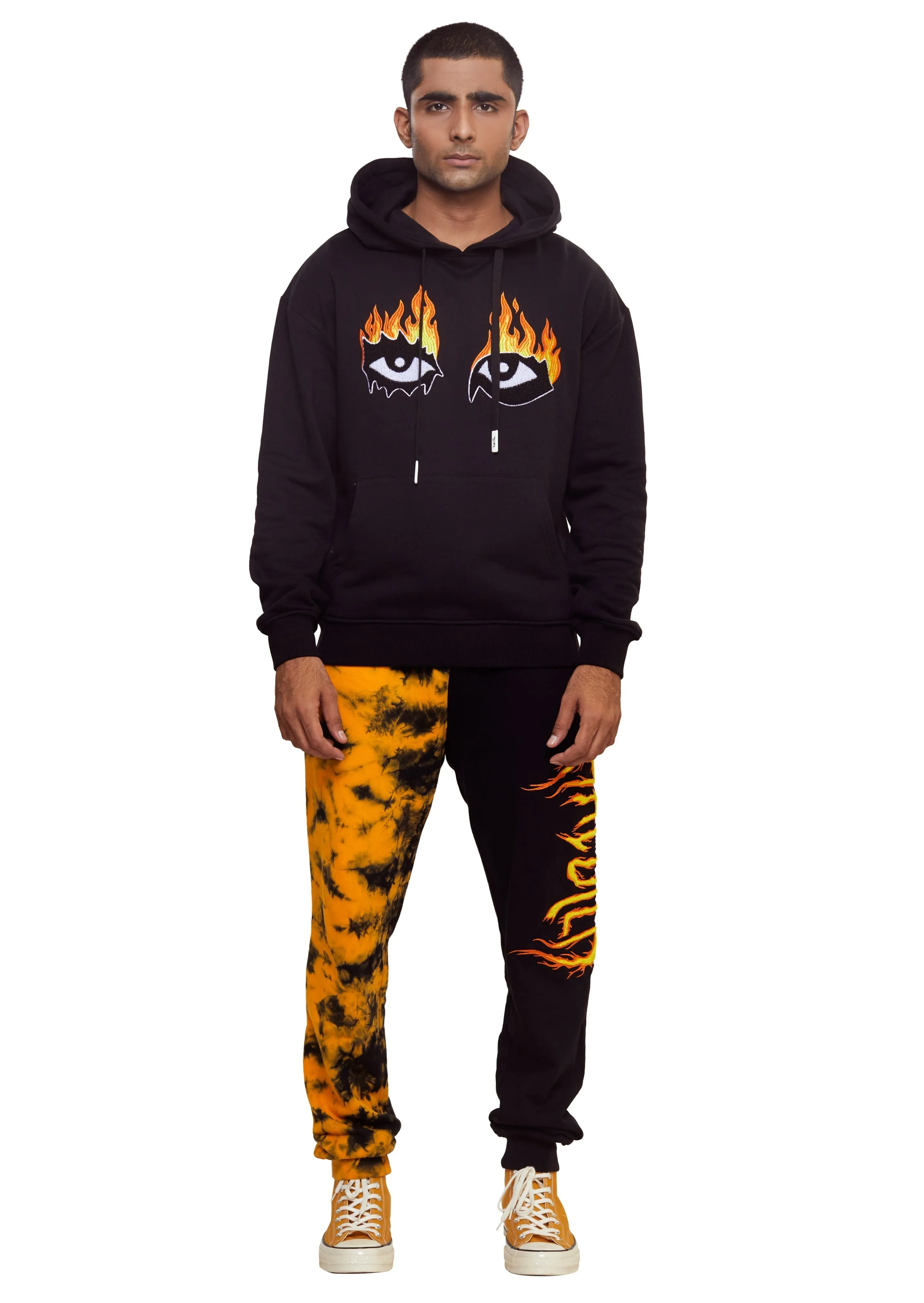 Eyes On Fire Hoodie