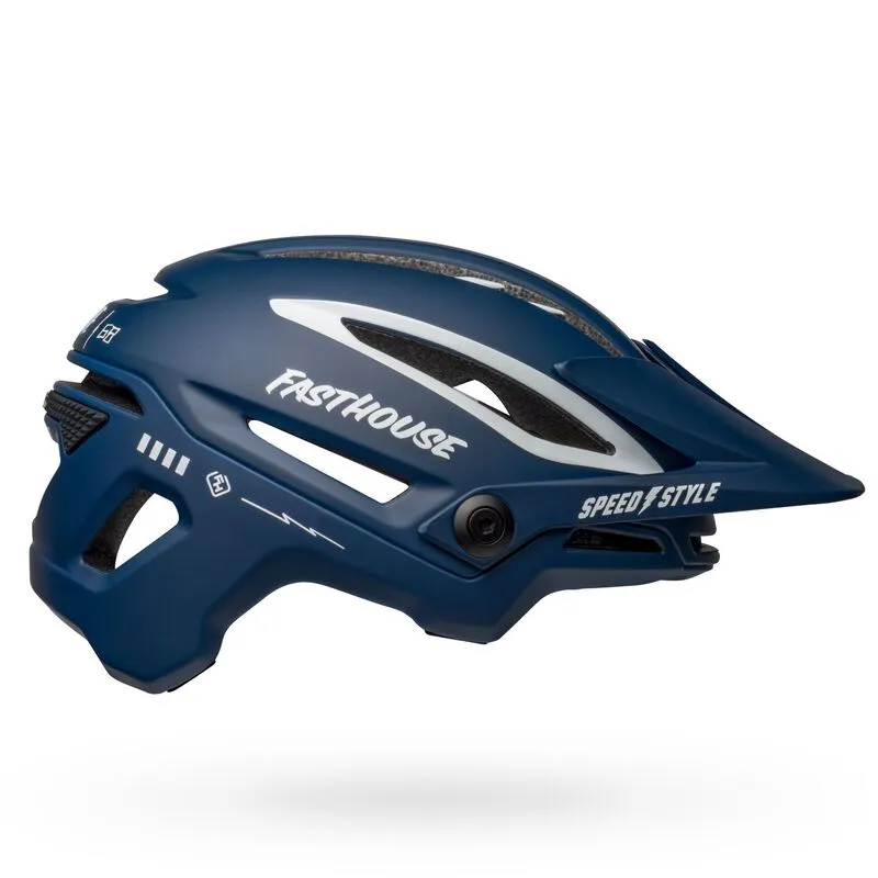 Fasthouse Sixer Helmet - Matte/Gloss Blue/White - Large