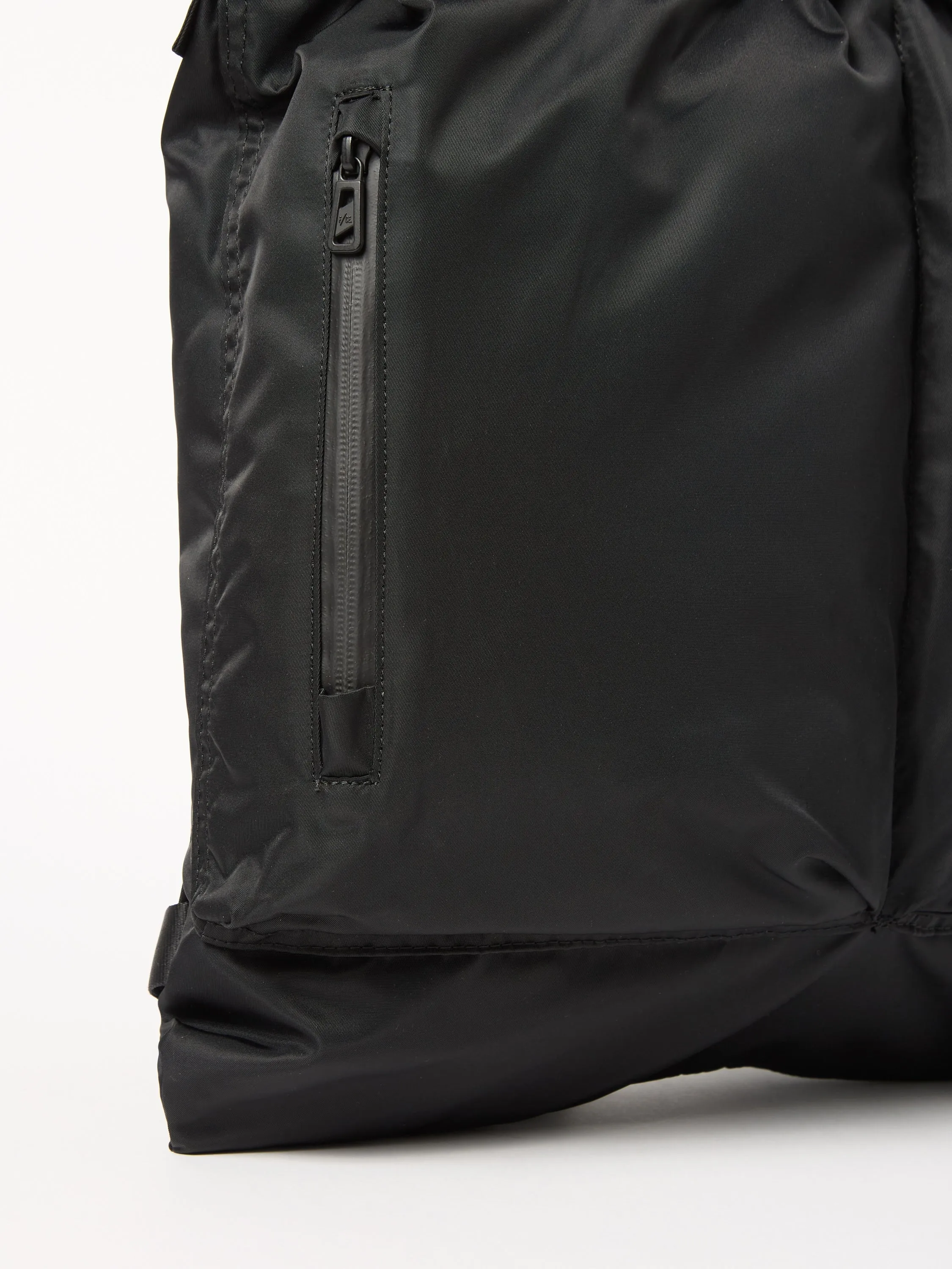 F/CE. 3-Way Helmet Bag in Black Recycled Twill