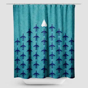 Follow Me - Shower Curtain