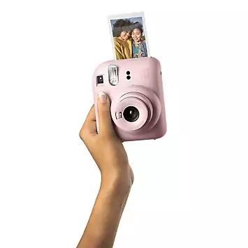 Fujifilm Instax Mini 12 Instant Camera with 40 Shot Film Pack - Blossom Pink | Kaleidoscope