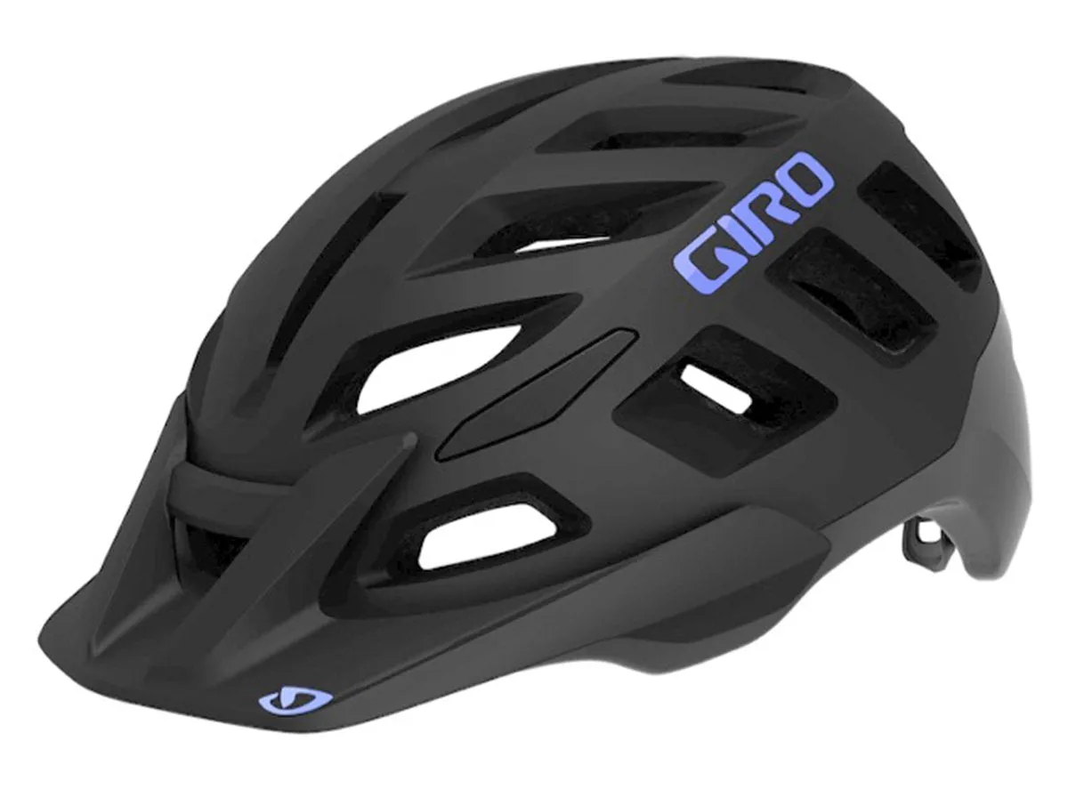 Giro Radix MIPS MTB Helmet - Womens - Matt Black-Electric Purple