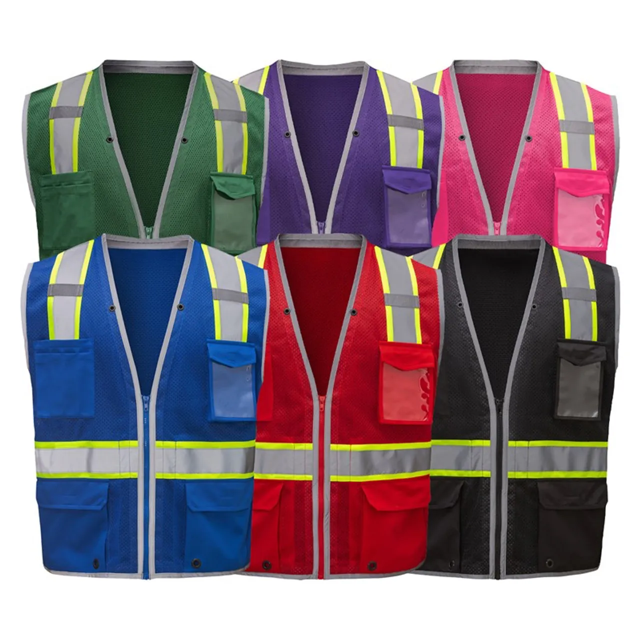 GSS Enhanced Visibility Hyper-Lite Heavy Duty Vest 1713-1719