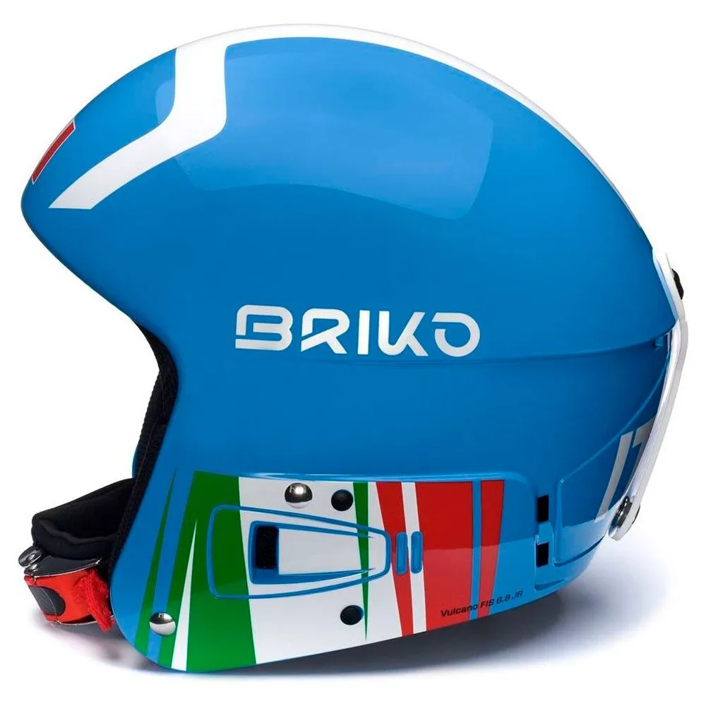 Helmet Briko ---Vulcano Fis 6.8 Epp - Fisi Shiny Science Blue