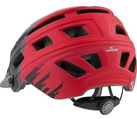 helmet Cairn Dust II - Black/Red