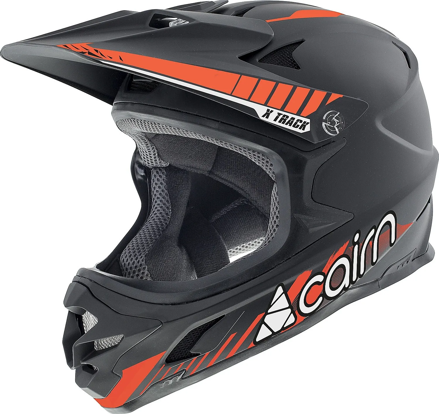 helmet Cairn X Track Pro - Mat Black/Orange