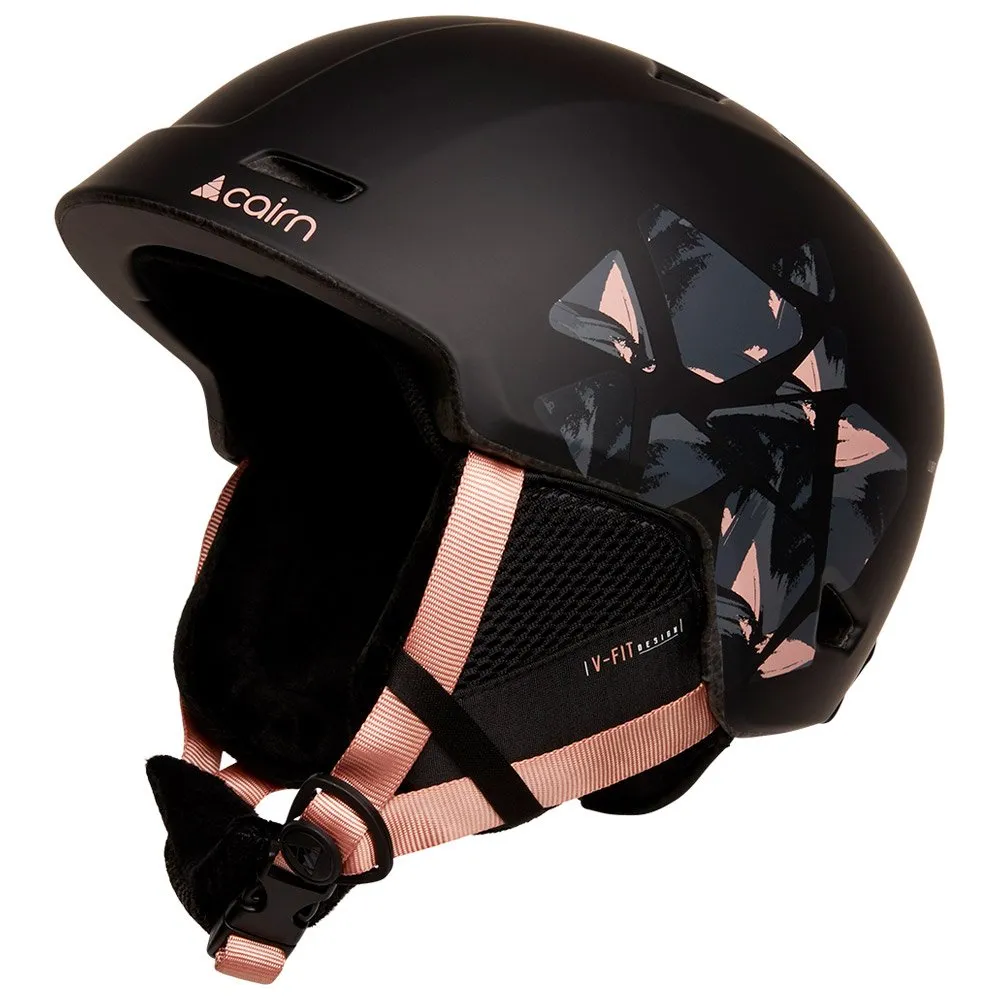 Helmet Cairn ---Meteor Black Powder Pink Leaf