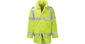 Hi Vis Geraint 3/4 Length Jacket | Work & Wear Direct