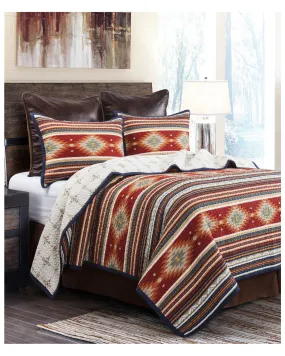 HiEnd Accents Del Sol Quilt Set - Full/Queen