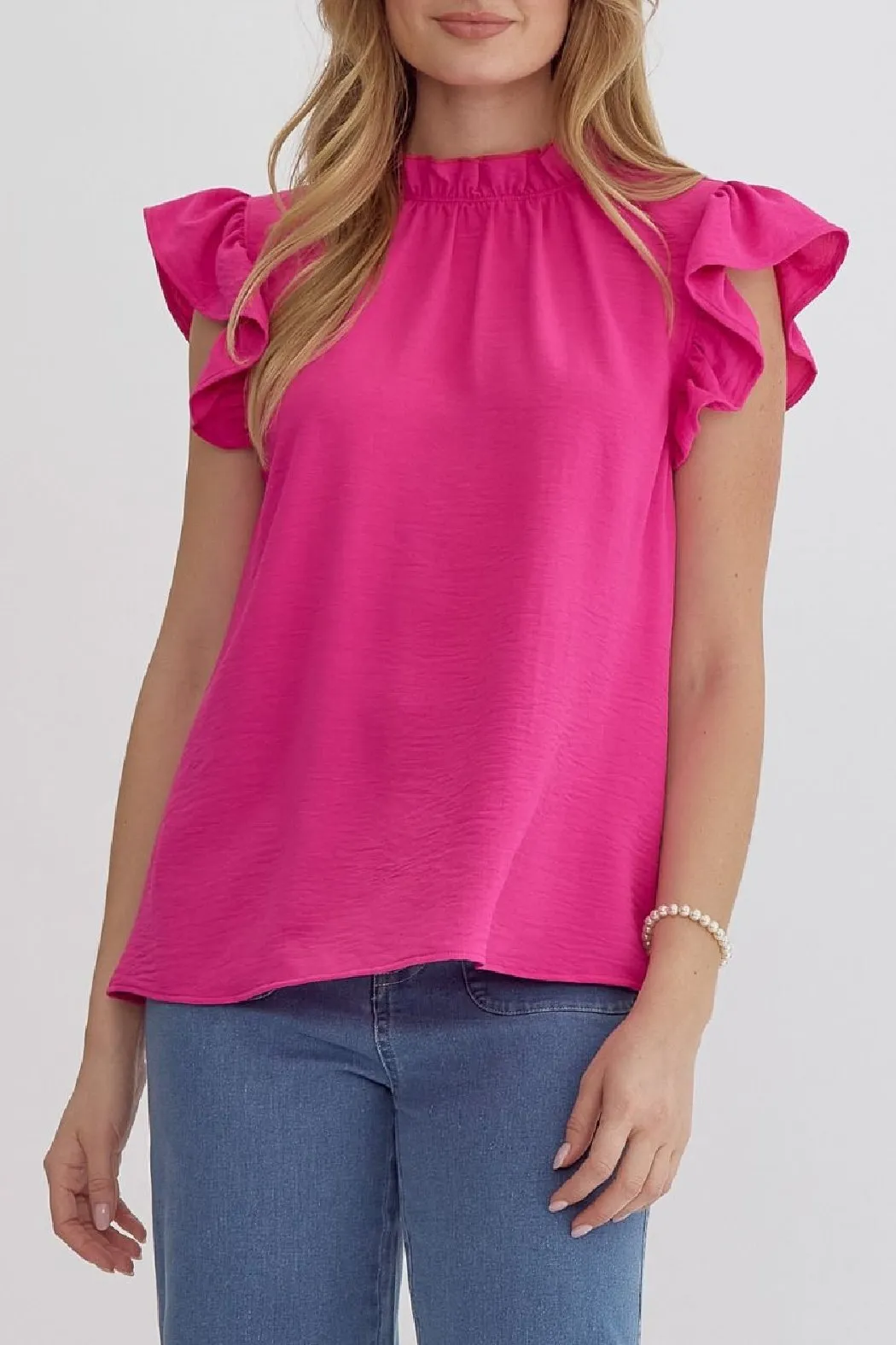 Highneck Sleeveless Top