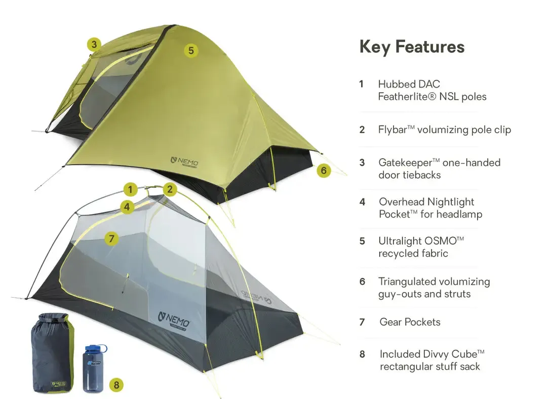 Hornet OSMO 2P Ultralight Backpacking Tent