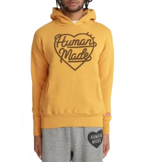 Human Made Heart Tsuriami Hoodie Yellow